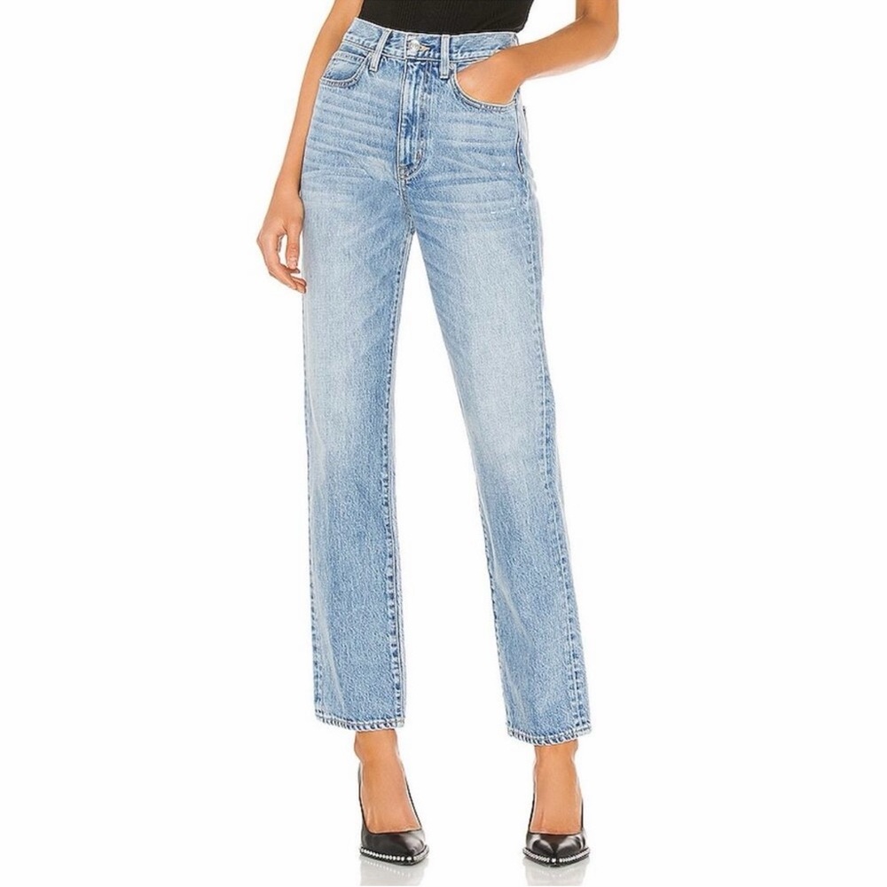 SLVRLAKE Light Blue Straight Leg Jeans